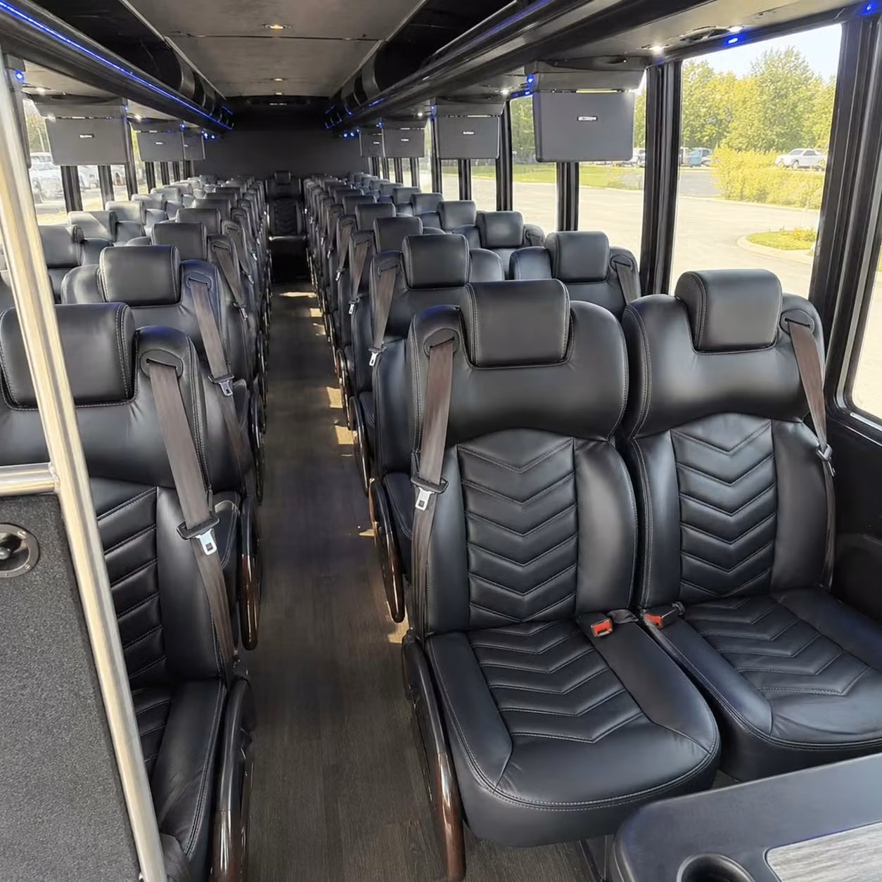 30 passenger minibus interior