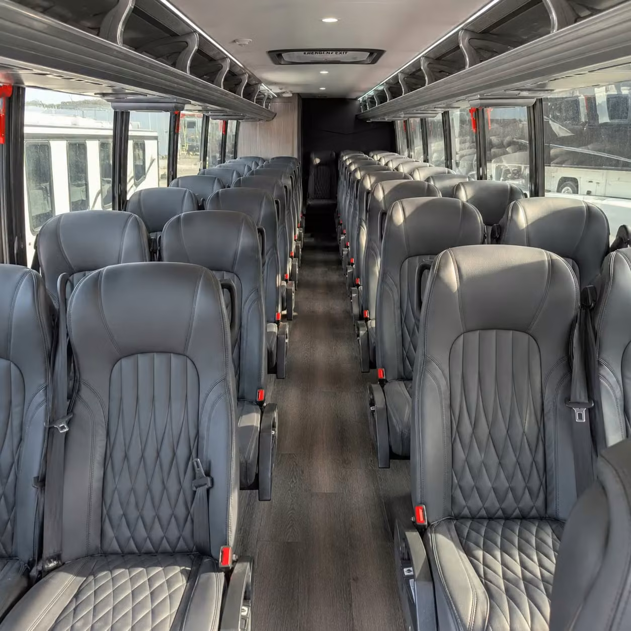35 passenger minibus inside