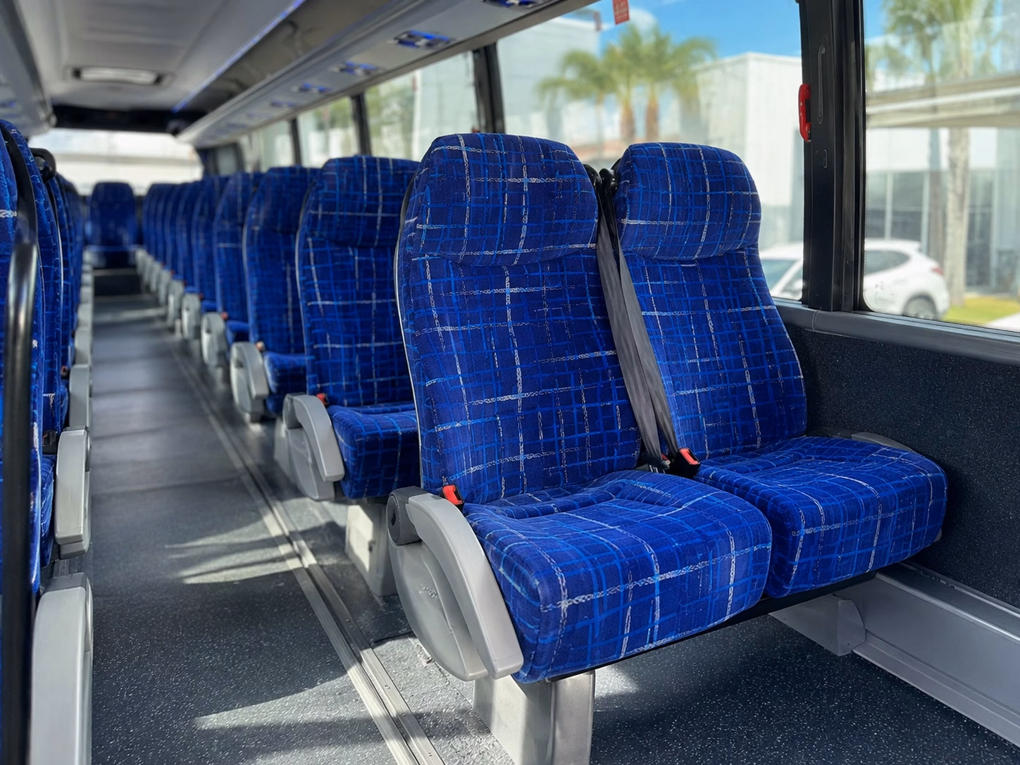 waco charter bus inside