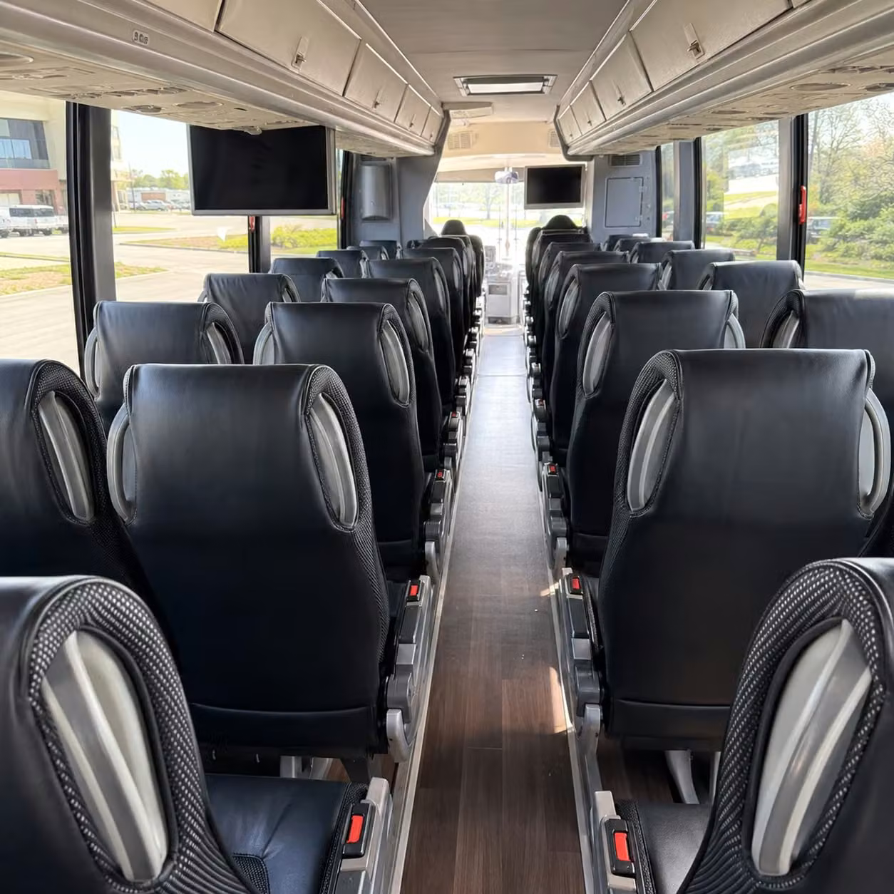 waco charter bus interior gallery