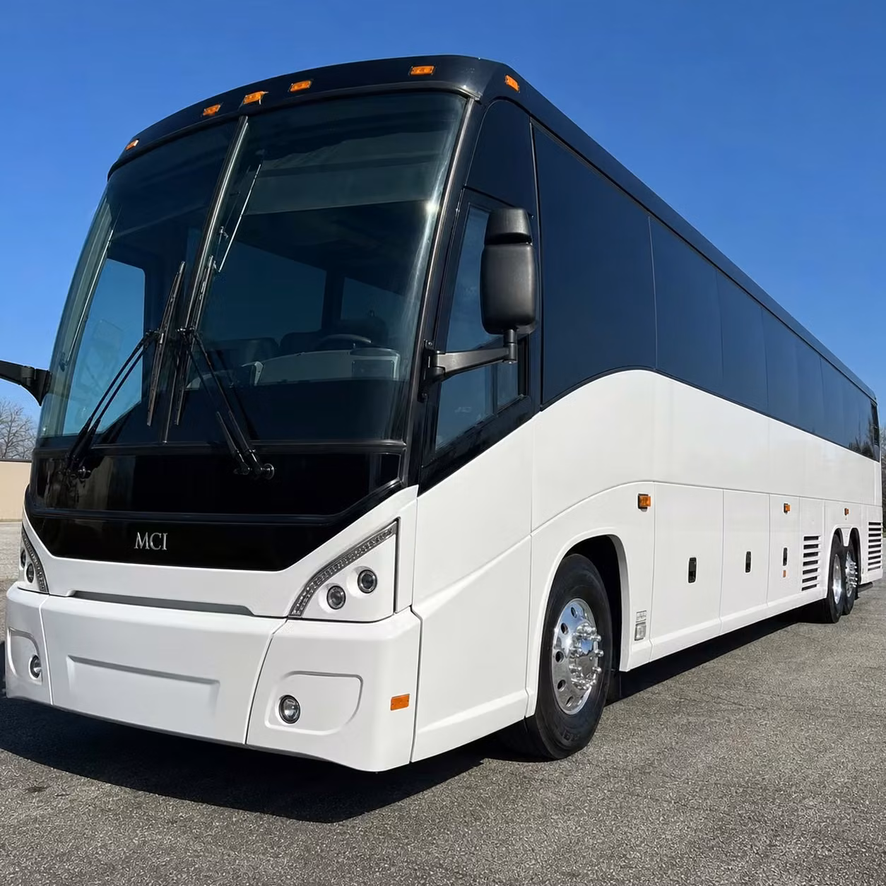 waco charter bus interior