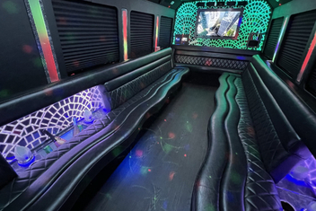Waco Limo Bus Interior